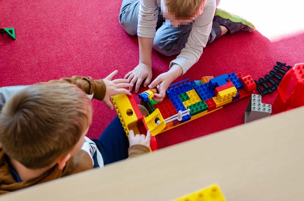 Kita Sankt Martinus Kindergarten Bauecke Lego Much Katholisch